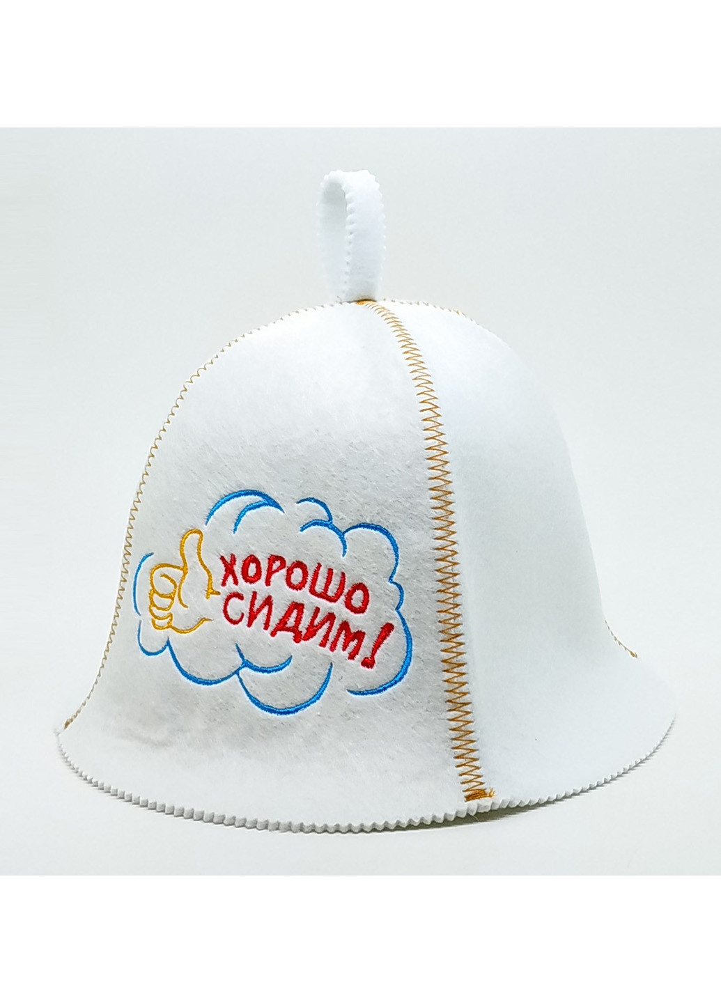 Шапка для сауни "Добре сидимо" Luxyart (206021599)