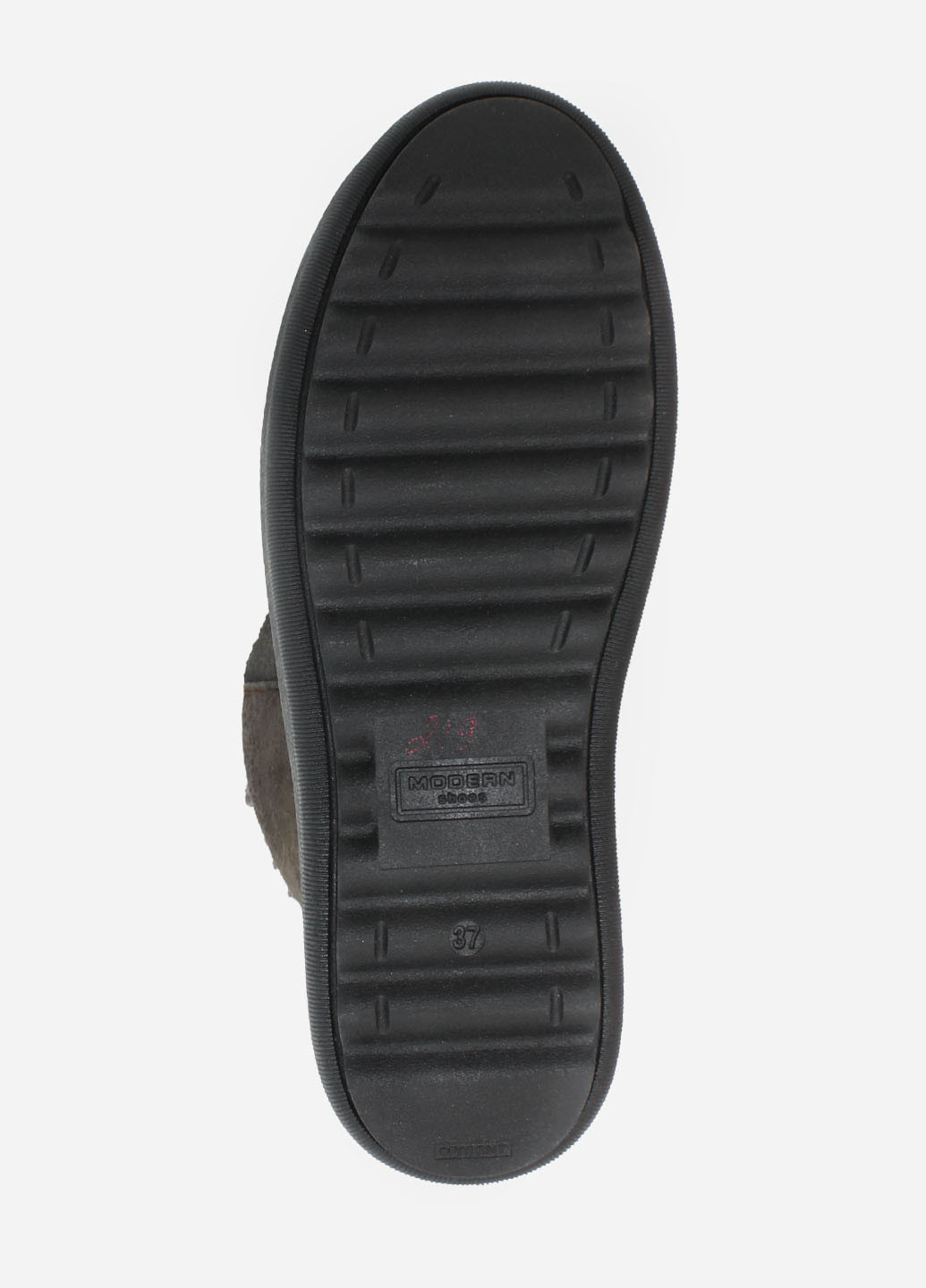 Зимние ботинки rg18-219-11 коричневый Gampr из натуральной замши