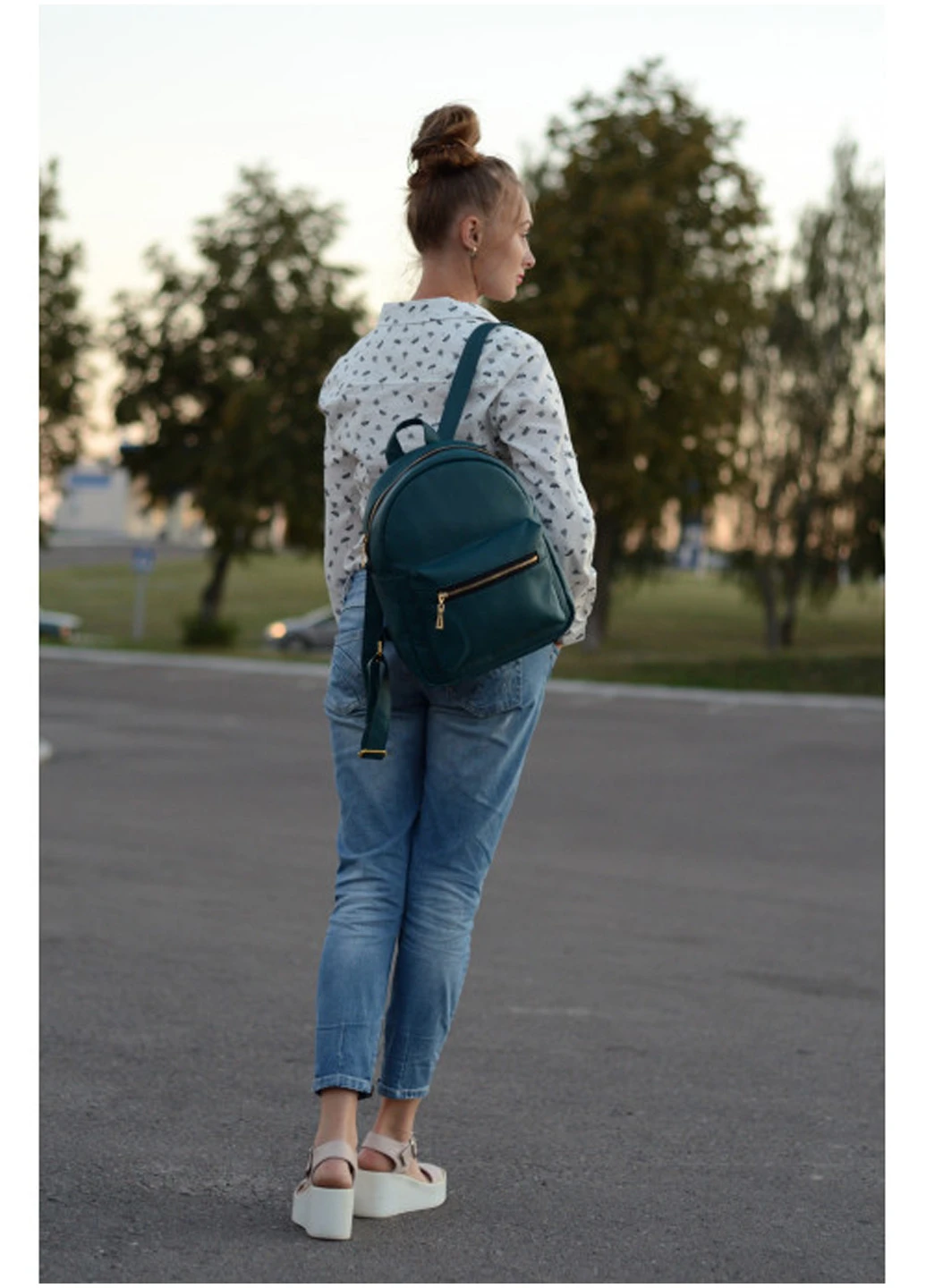 Жіночий рюкзак 32х12х25 см Sambag (210475605)