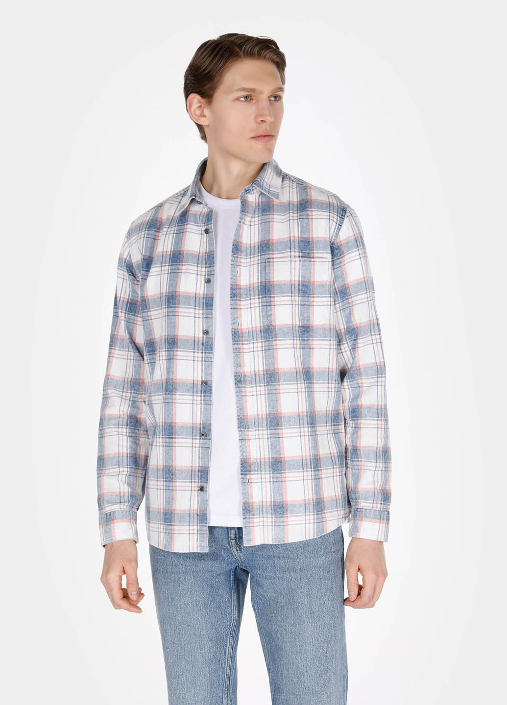 Цветная кэжуал рубашка в клетку Colin's