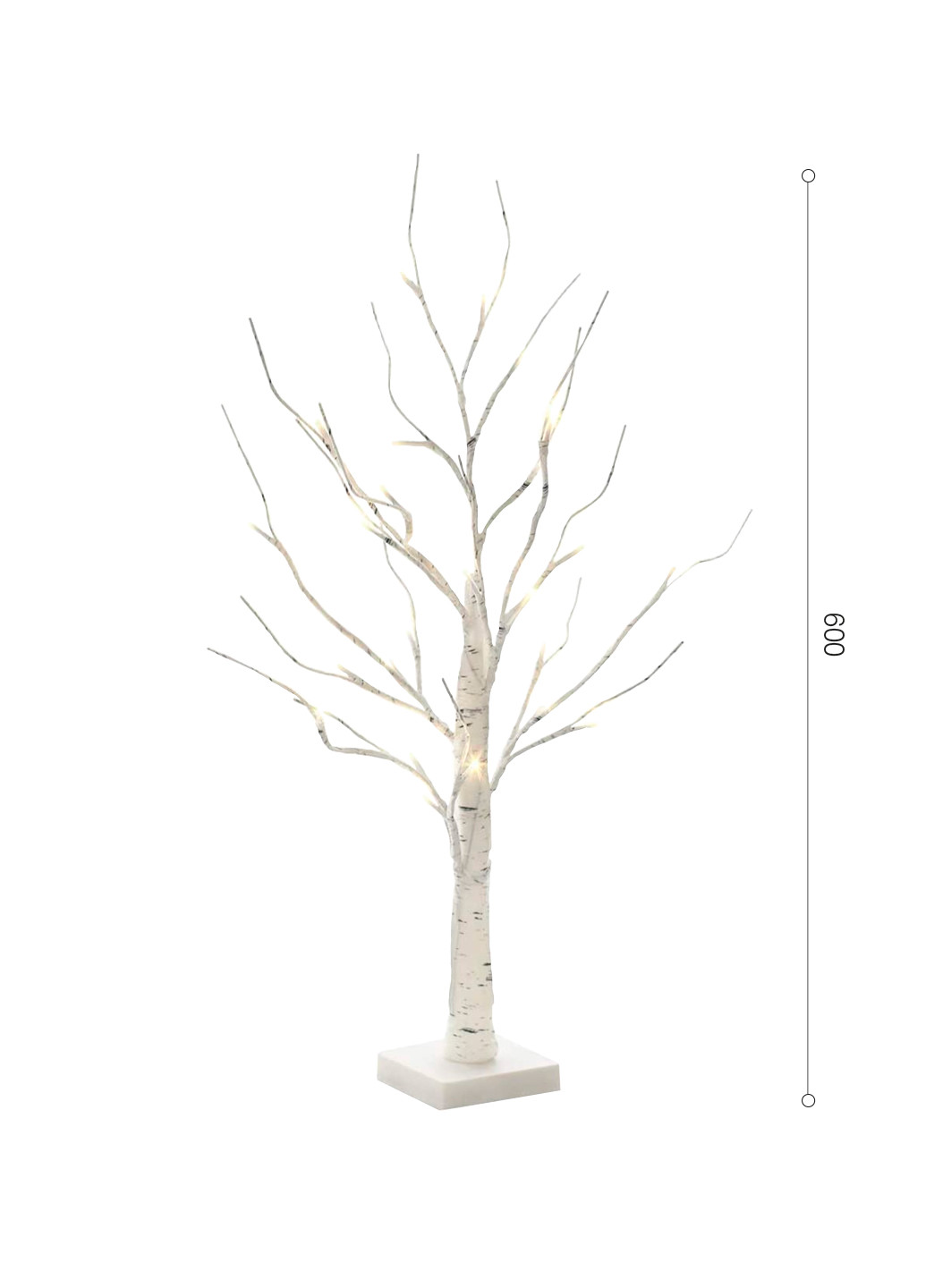 Дерево світлодіодне на підставці, 60 см MVM (256408942)