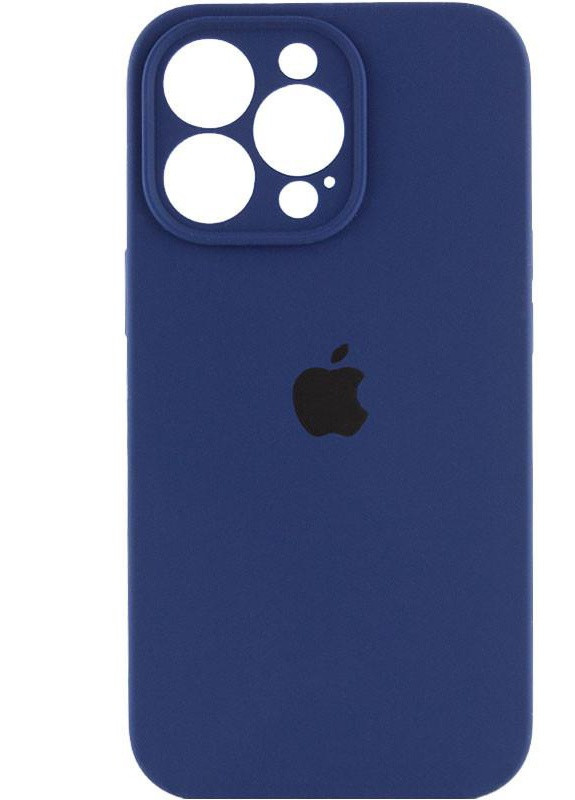 Силіконовый Чохол Накладка Закрита Камера Silicone Case Full Camera Для iPhone 13 Pro Max Blue No Brand (254091395)