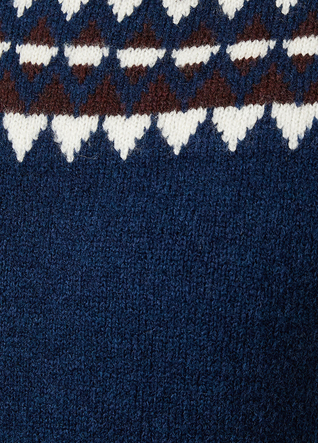 Темно-синий зимний джемпер джемпер KOTON