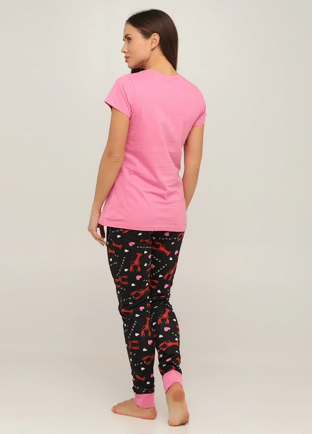 Комбинированная всесезон пижама (футболка, брюки) футболка + брюки Studio