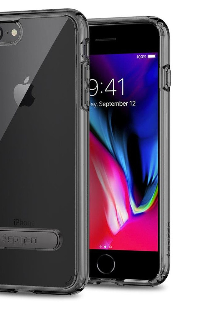 Чехол Spigen Crystal Hybrid для iPhone 8/7 Plus black SGP (220820991)