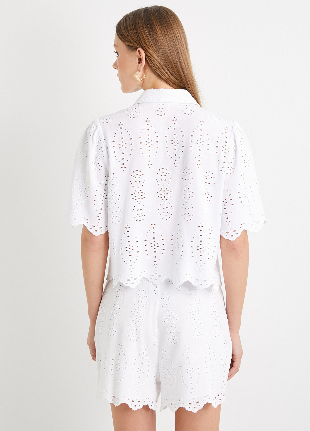 Белая рубашка KOTON