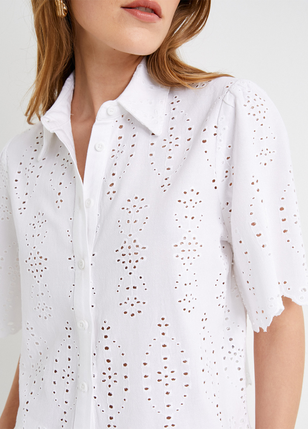 Белая рубашка KOTON