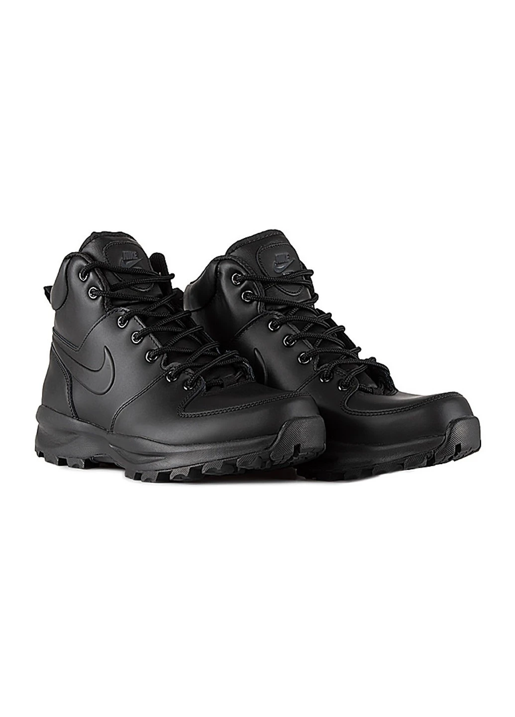 Чорні кросівки manoa leather демісезон Nike