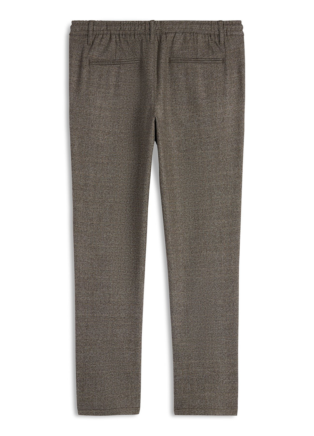 Коричневые кэжуал демисезонные зауженные брюки C&A