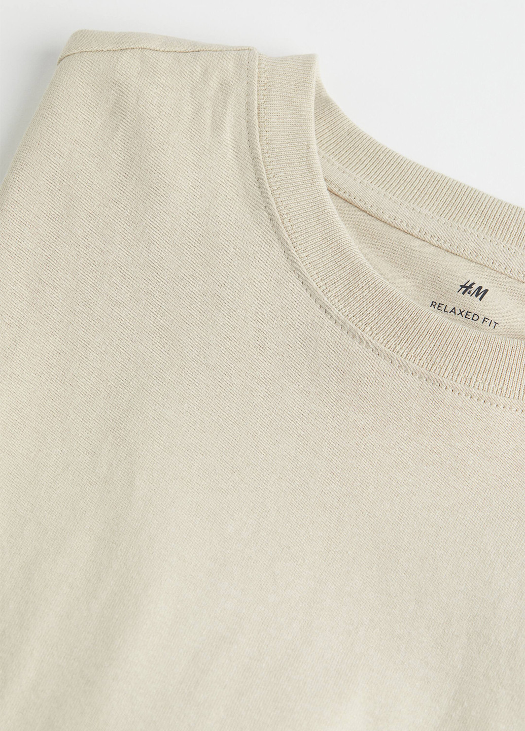 Світло-бежева футболка H&M
