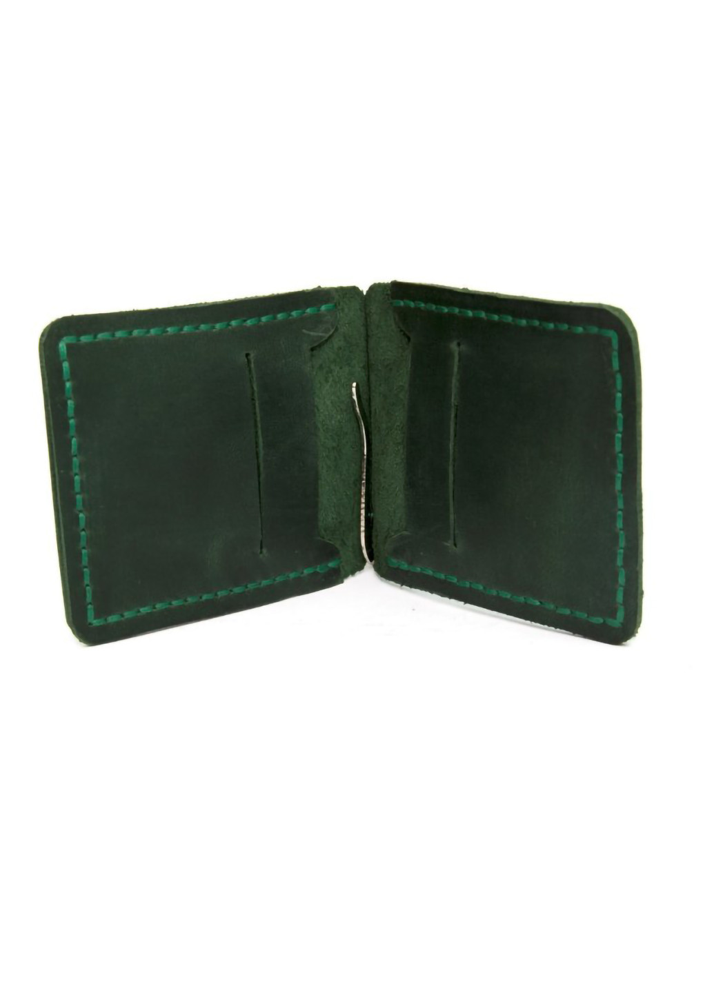 Шкіряний затискач для грошей 11,5х8,5х0,5 см GOFIN (253174573)