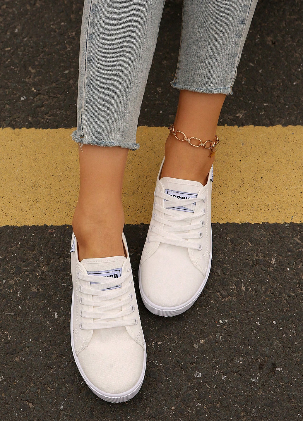 Білі кеди SHEIN