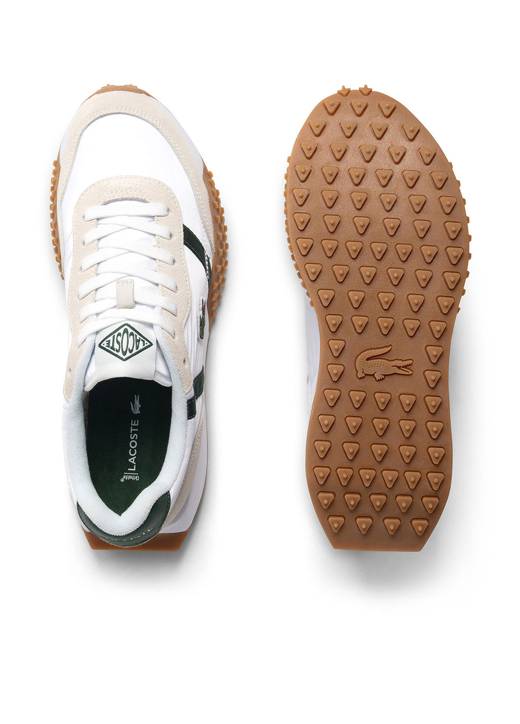 Білі Осінні кросівки Lacoste L-Spin Evo