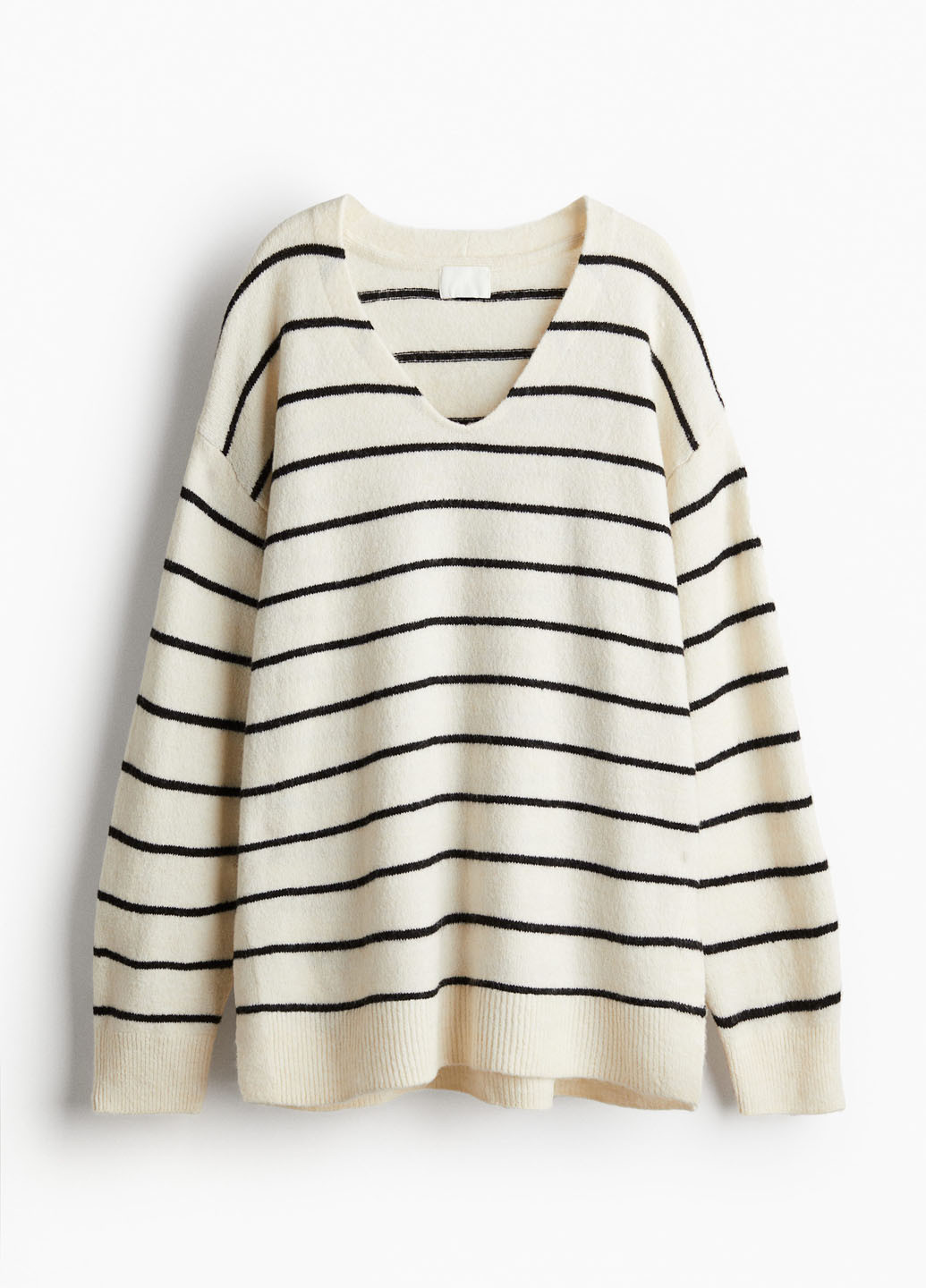 Кремовый демисезонный пуловер пуловер H&M