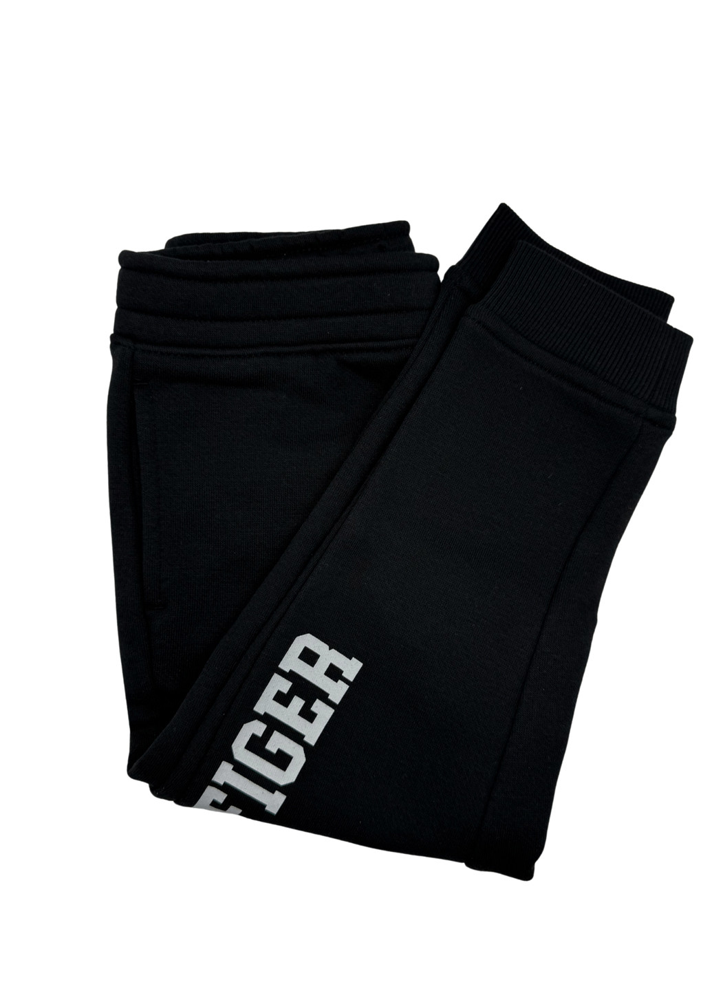 Черные спортивные зимние брюки джоггеры Tommy Hilfiger