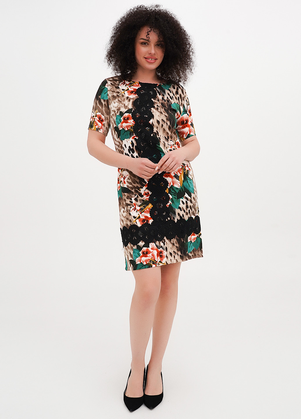 Комбінована кежуал сукня Imperial з квітковим принтом