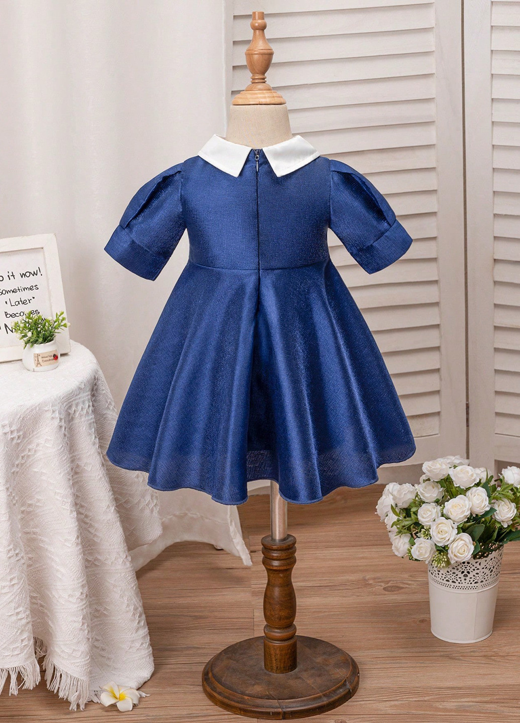 Синее платье SHEIN (316736357)