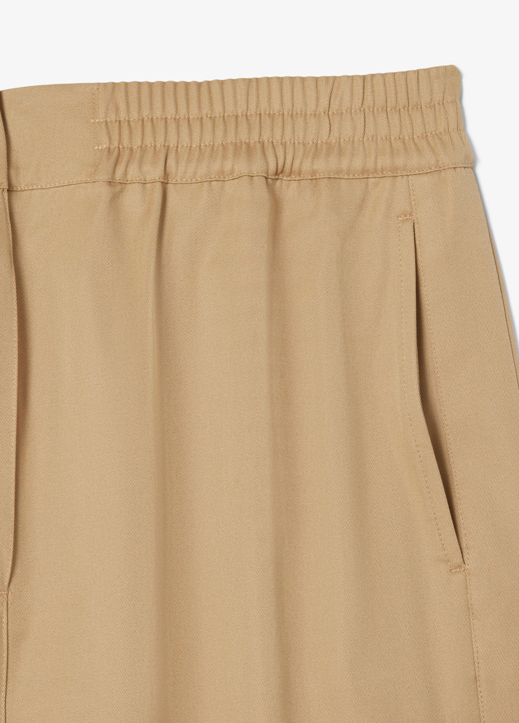 Бежевая кэжуал однотонная юбка Lacoste карго