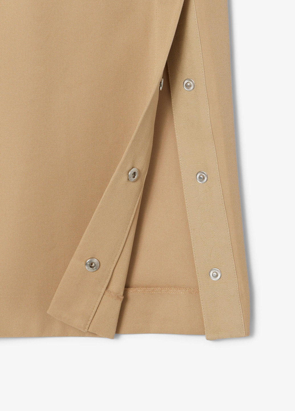 Бежевая кэжуал однотонная юбка Lacoste карго