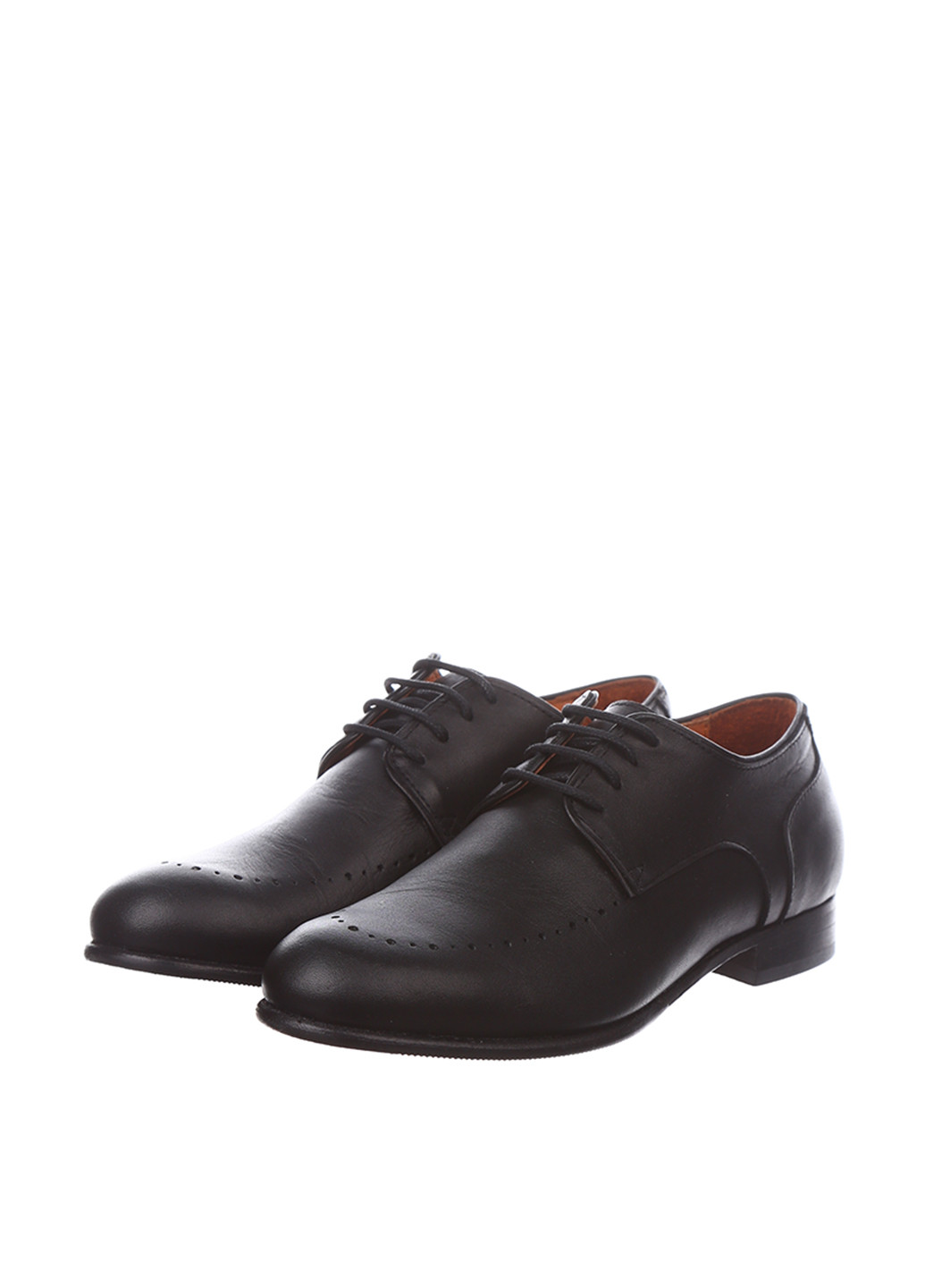 Черные туфли со шнурками Carlo Pignatelli