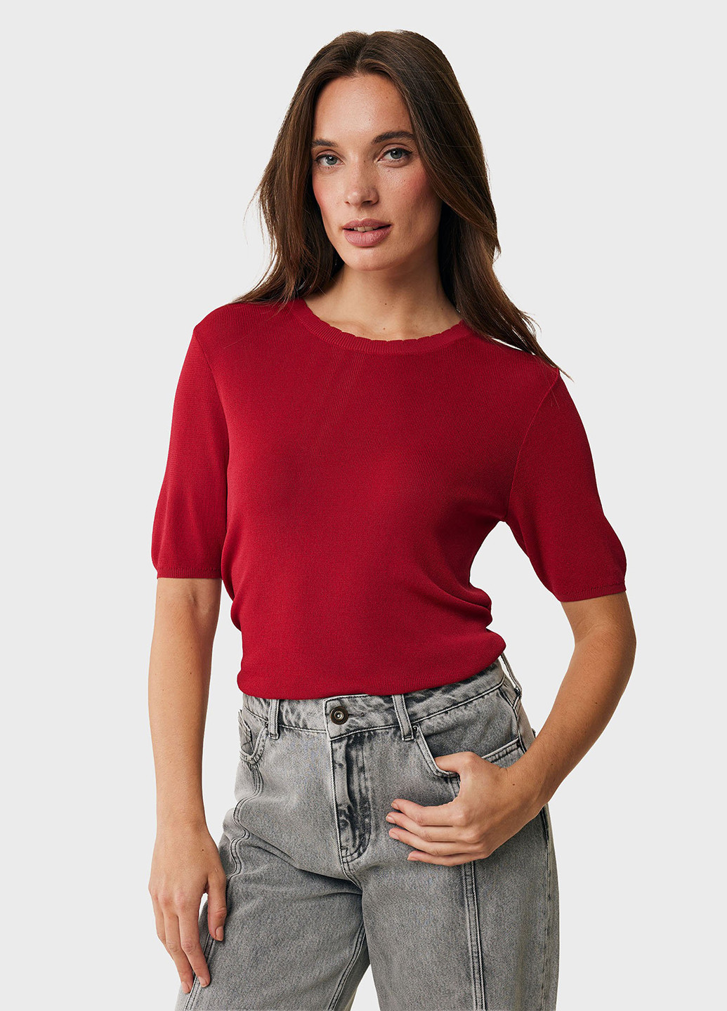 Червоний демісезонний джемпер джемпер Mexx