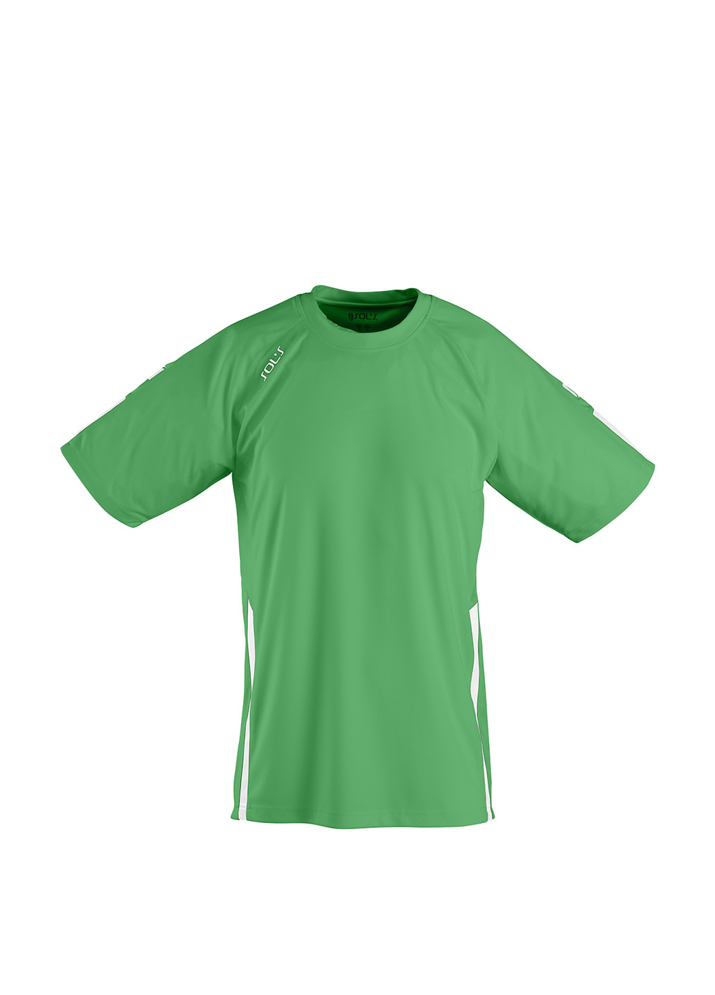 Зелена літня футболка з коротким рукавом Sol's