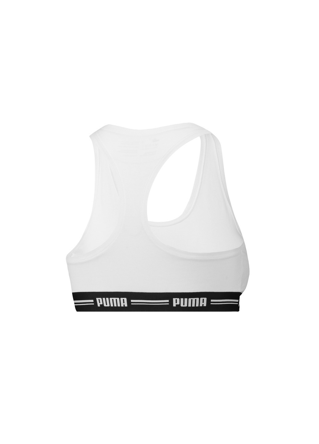 Білий бра racerback women's bra top 1 pack Puma