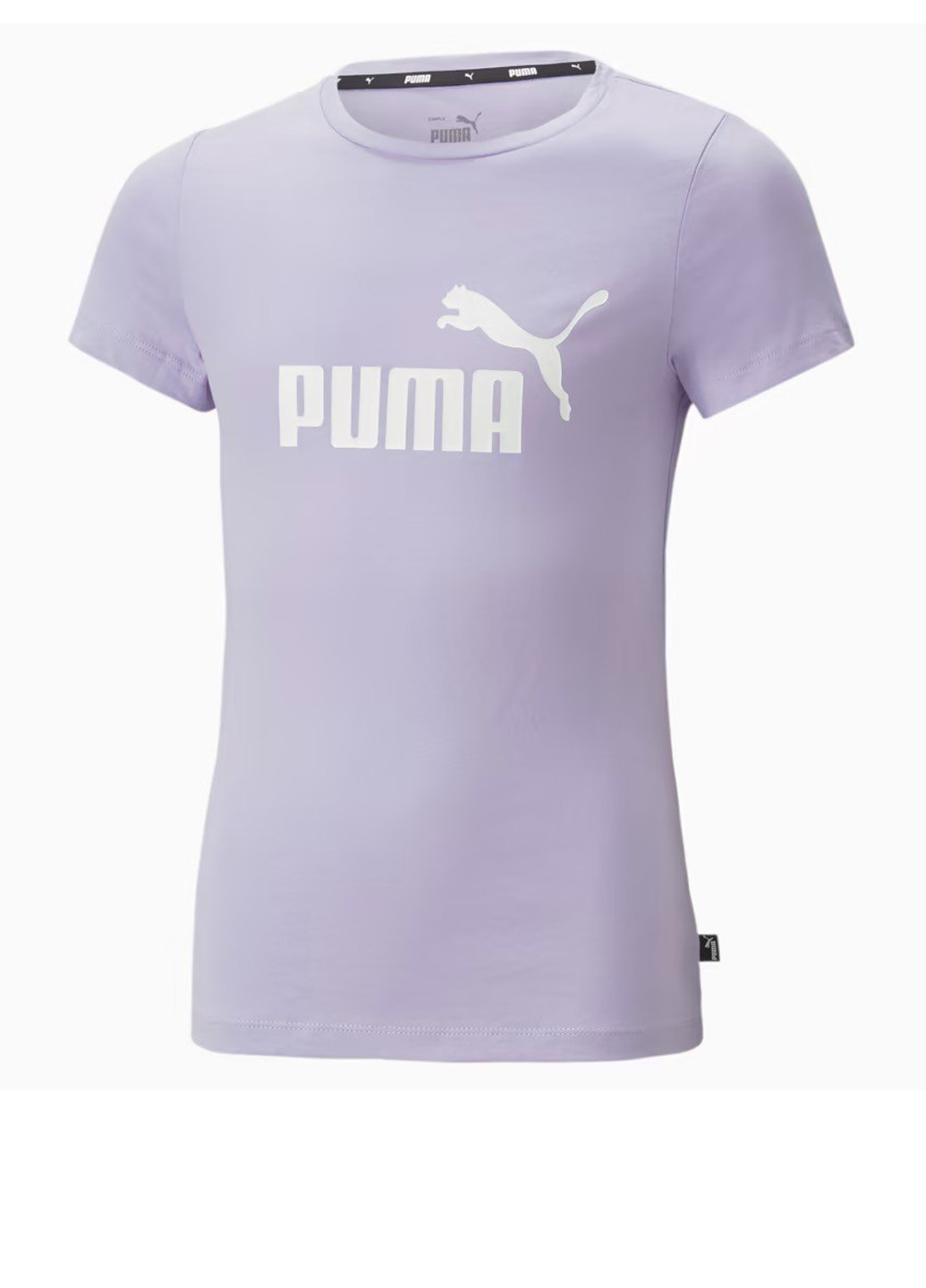 Лавандовая демисезонная футболка Puma