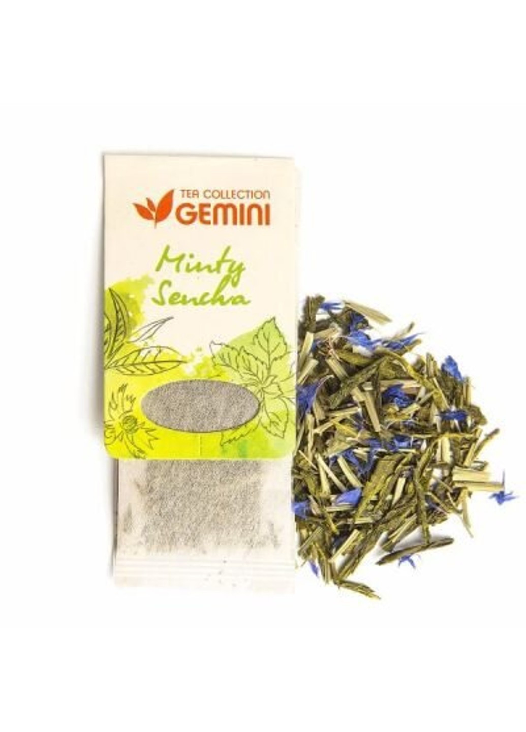Гранд Пак для чашки Minty Sencha Сенча мятная Gemini (253914137)