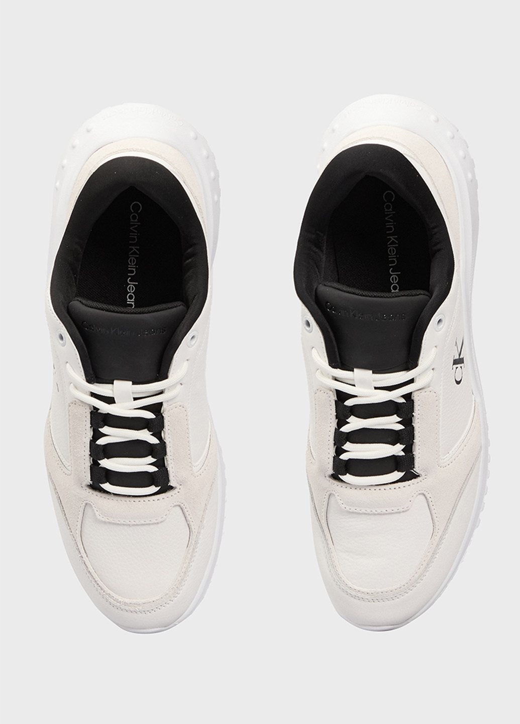Белые всесезонные кроссовки Calvin Klein Jeans