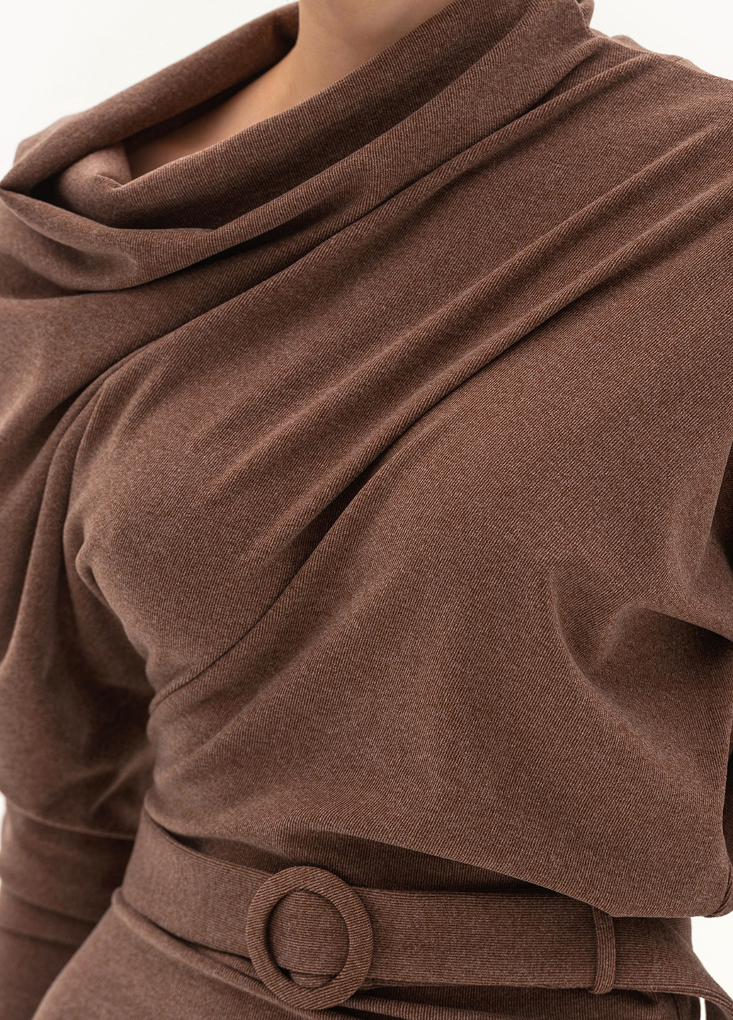 Коричнева кежуал сукня силуетна BGL однотонна