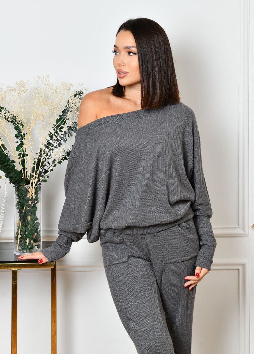 Костюм (свитшот, брюки) No Brand (358867149)