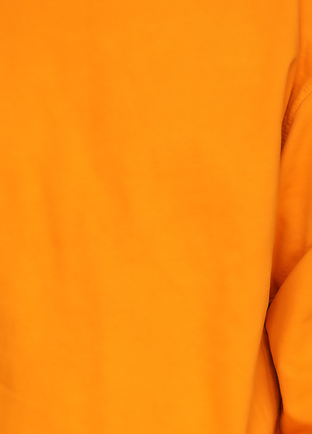 Свитшот Genuine - крой однотонный оранжевый кэжуал - (109378017)