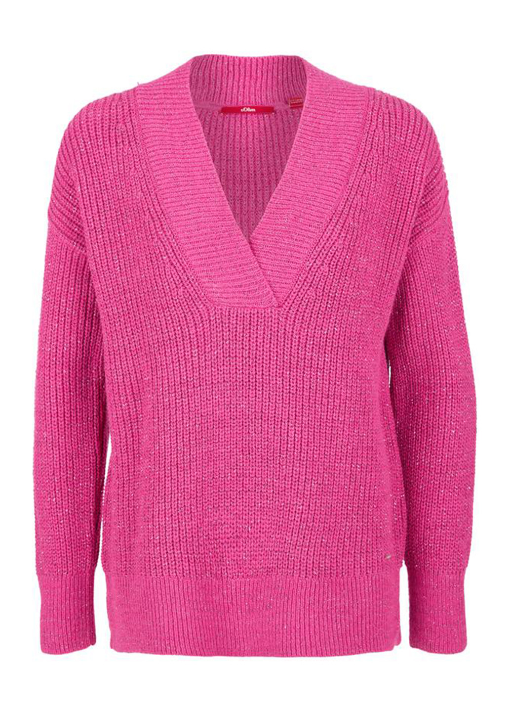 Розовый демисезонный пуловер пуловер S.Oliver