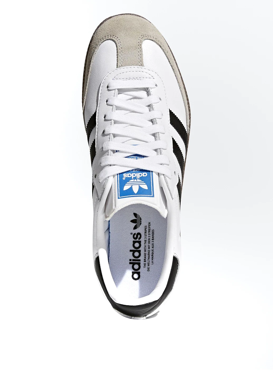 Белые демисезонные кроссовки adidas