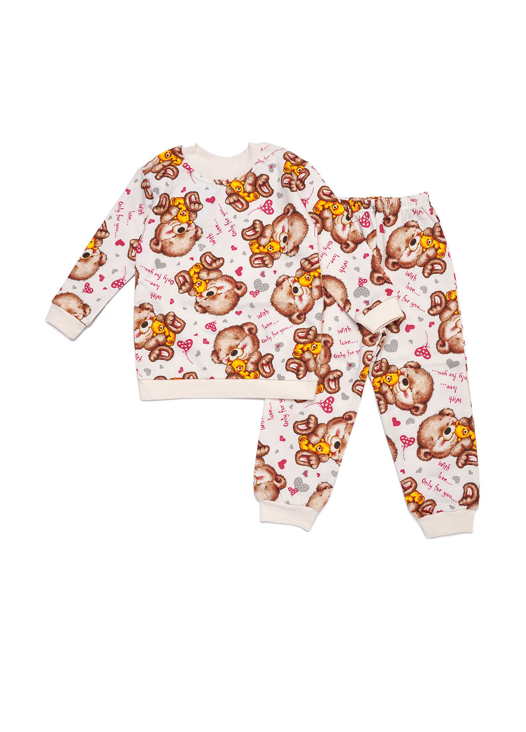 Комбинированная всесезон пижама (свитшот, брюки) Соня