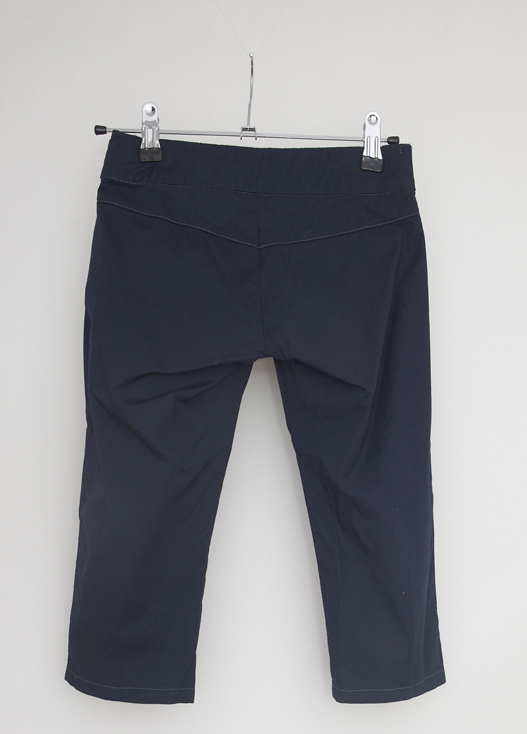 Темно-синие кэжуал демисезонные прямые брюки HARDBABEJEANS