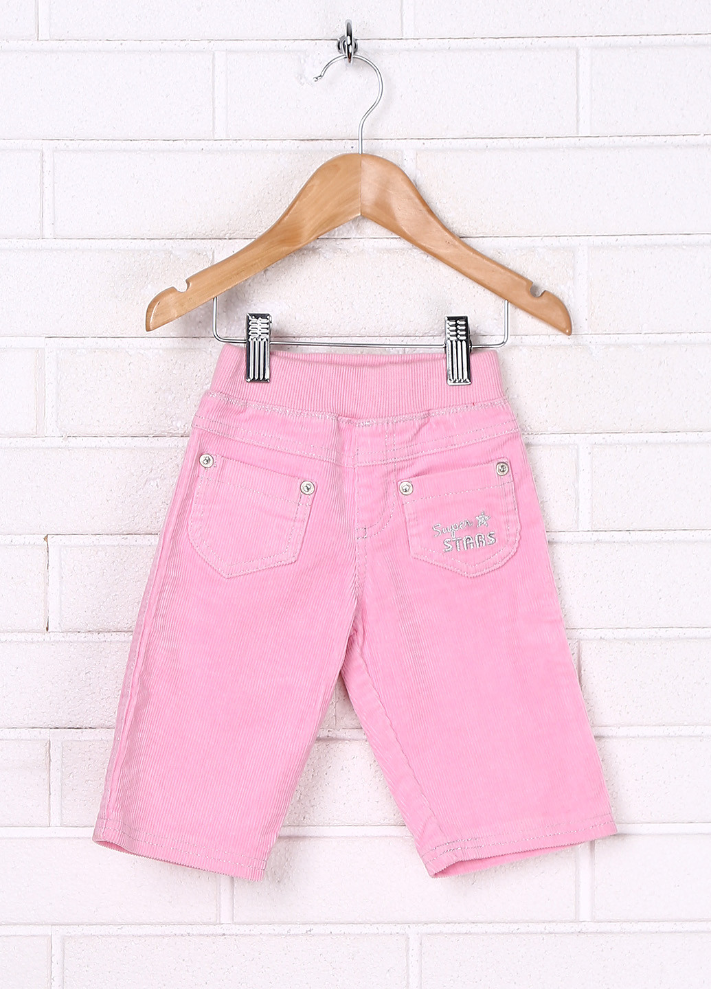 Светло-розовые кэжуал демисезонные зауженные брюки Sprider