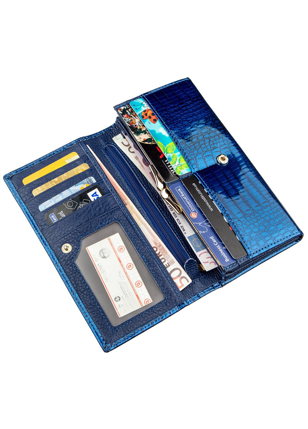 Жіночий шкіряний гаманець 18х9 см st leather (252127319)