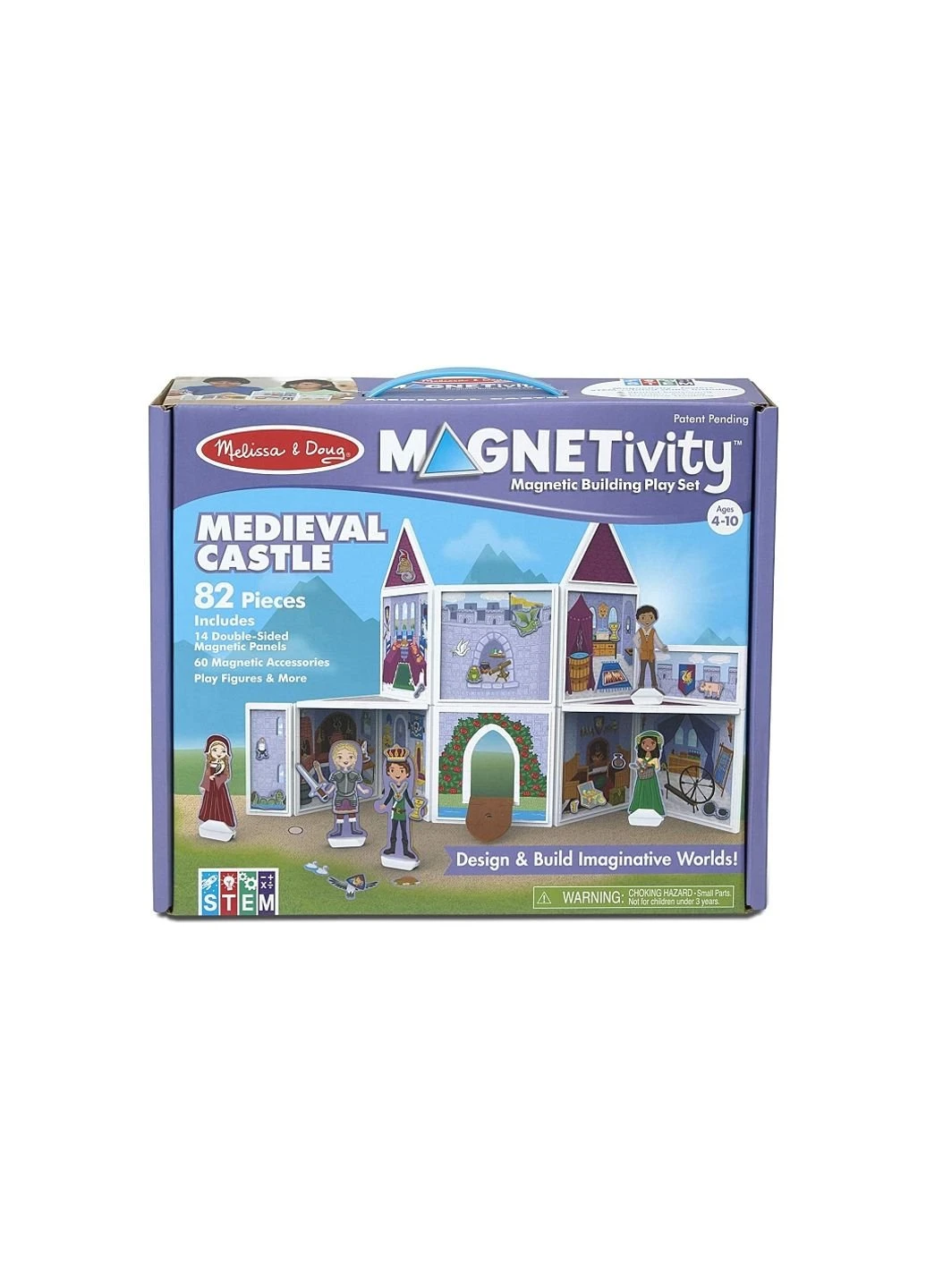 Ігровий набір магнітний Середньовічний замок (MD30662) Melissa&Doug (254065644)