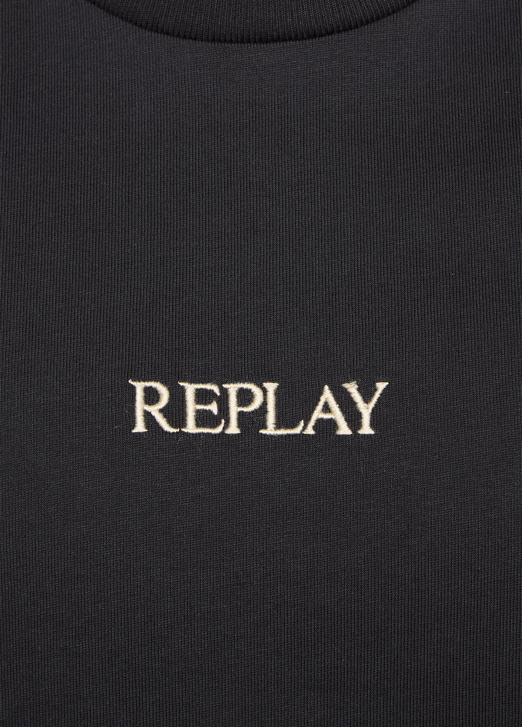 Черная футболка Replay