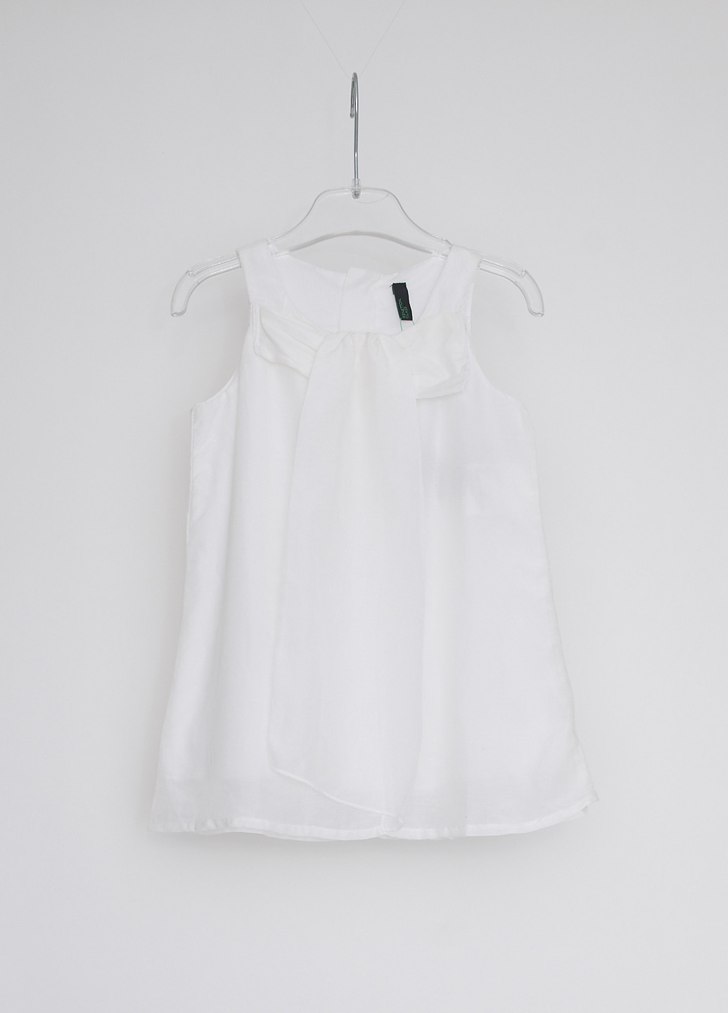 Белое платье United Colors of Benetton (126784476)