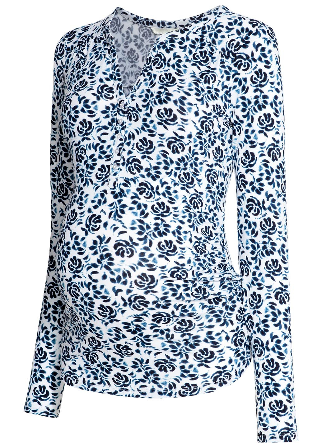 Комбинированная демисезонная блуза для беременных H&M