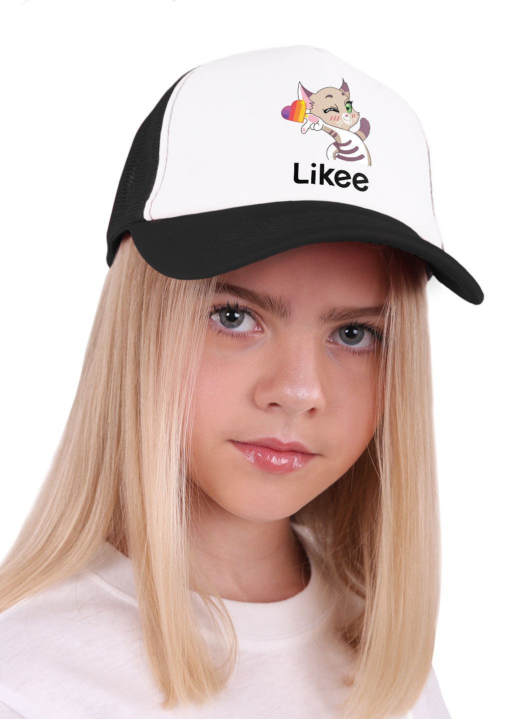 Кепка Тракер дитяча Лайк Котик (Likee Cat) (33404-1032) MobiPrint (220824565)