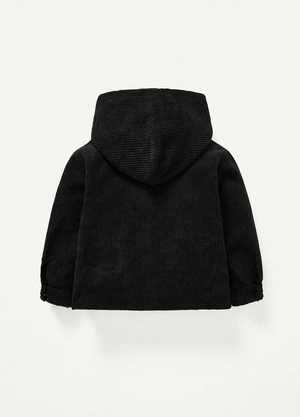 Черное демисезонное Пальто однобортное SHEIN