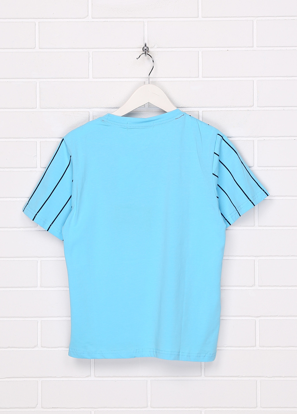 Голубая летняя футболка Grace