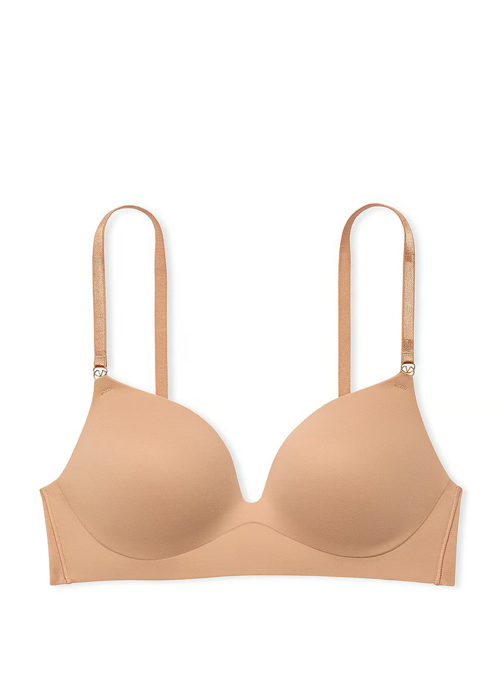 Бежевий демісезонний комплект (бюстгальтер, трусики) Victoria's Secret