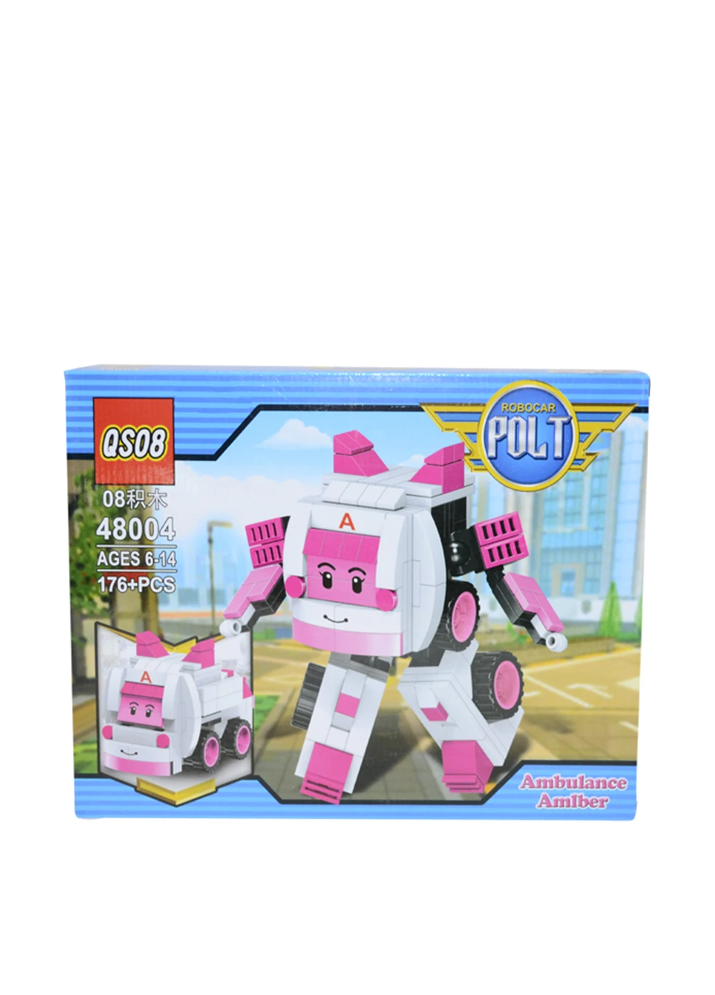 Конструктор Робокар. ПОЛІ (176 ел.) Yian Toys (82387084)