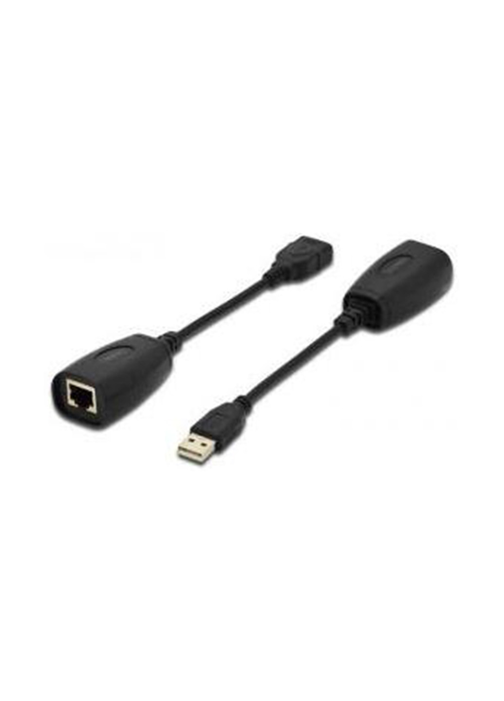 Удленнитель USB - UTP Cat5, black (DA-70139-2) Digitus удленнитель usb - utp cat5, black (da-70139-2) (136464021)