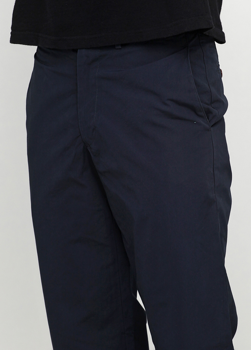 Темно-синие кэжуал демисезонные прямые брюки Dockers